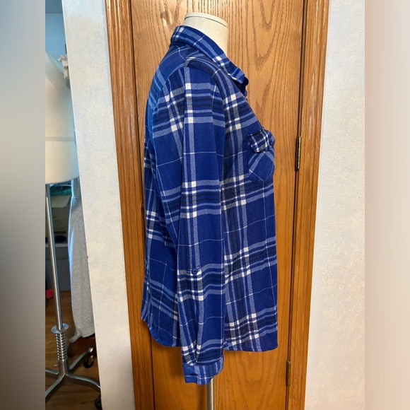 Rue21 Blue Plaid Shirt- Women’s Size XL - Picture 2 of 5